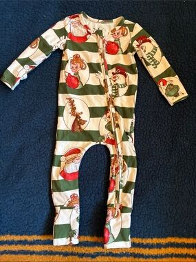 Made by Molly Holiday Stripe Kids pajama